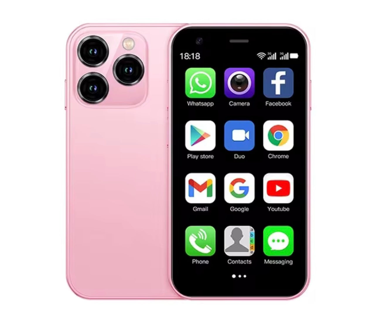 Pink 3G Mini Smartphone