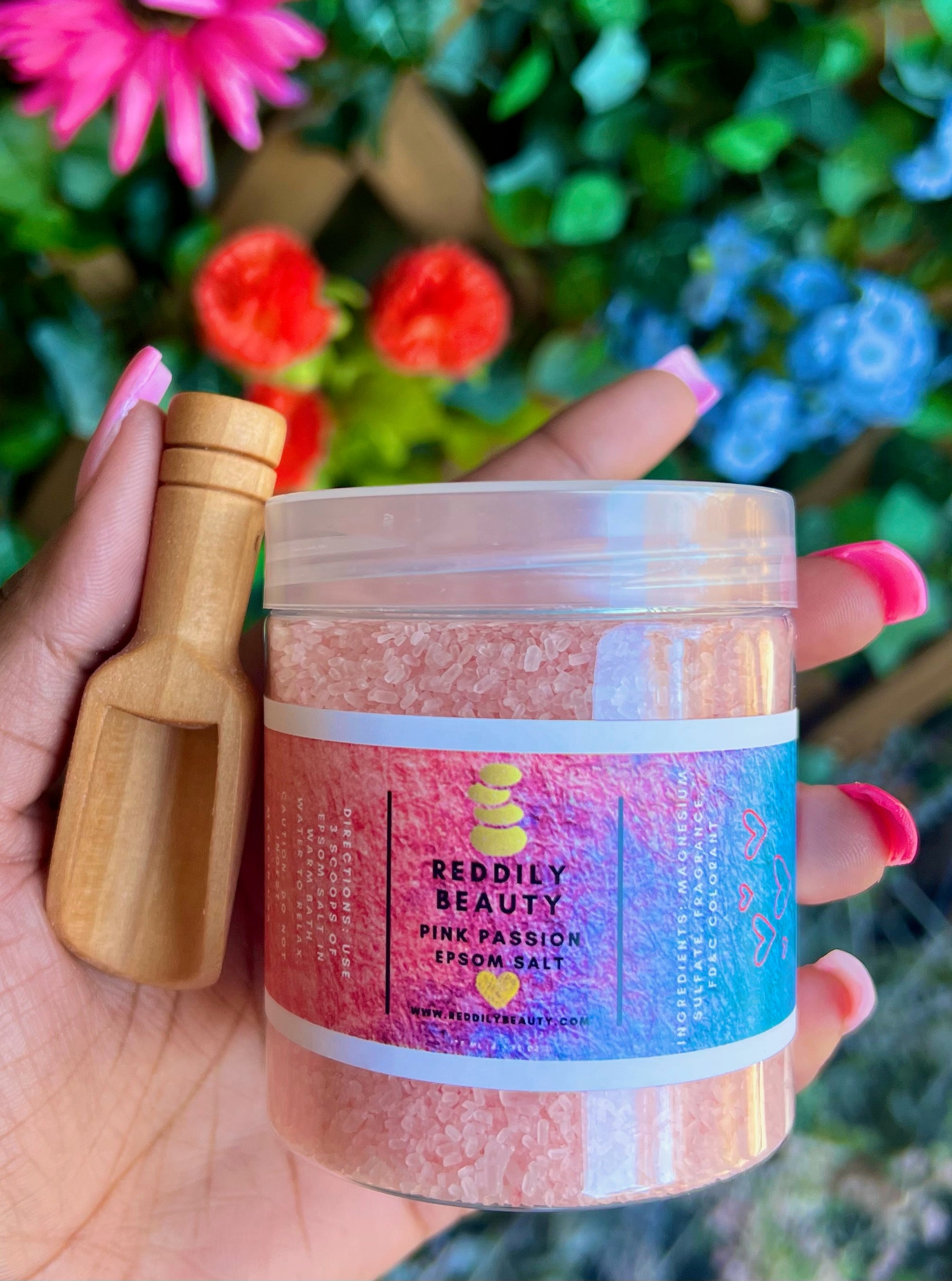 Pink Passion Epsom Salt - Reddily Beauty
